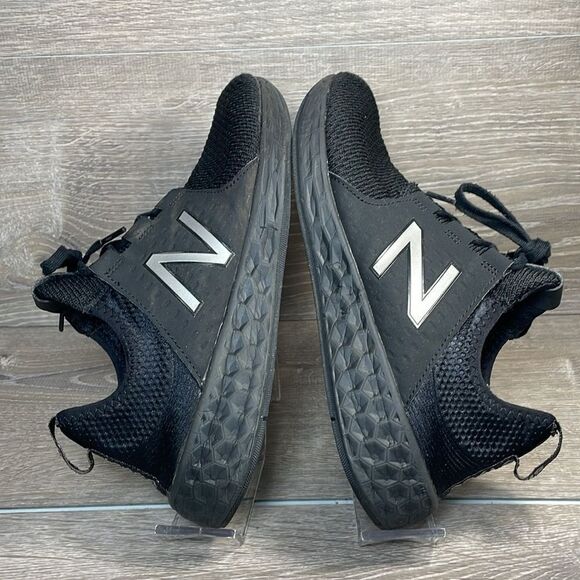 New Balance Fresh Foam Cruz v1 Women’s Sz 8.5 Black Silver Mesh Running Sneaker - Picture 10 of 10
